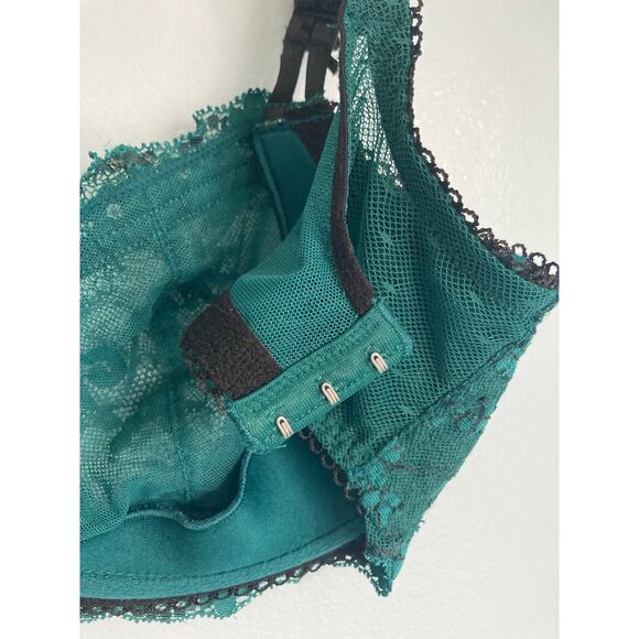 Victoria's Secret Bra 34DDD Green Unlined NWOT - Picture 7 of 9